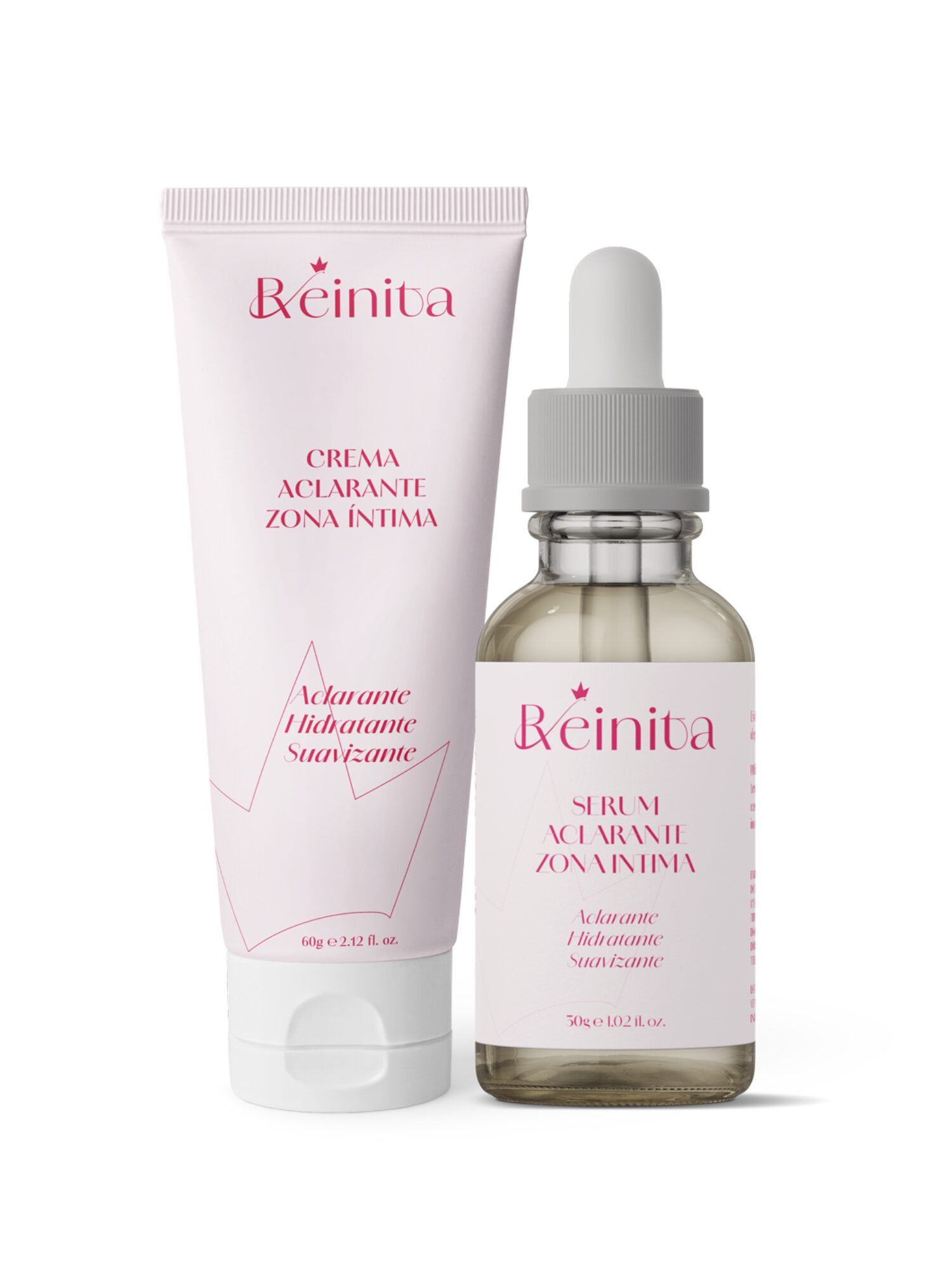 Combo Crema + Sérum Aclarante Zona Íntima Reinita