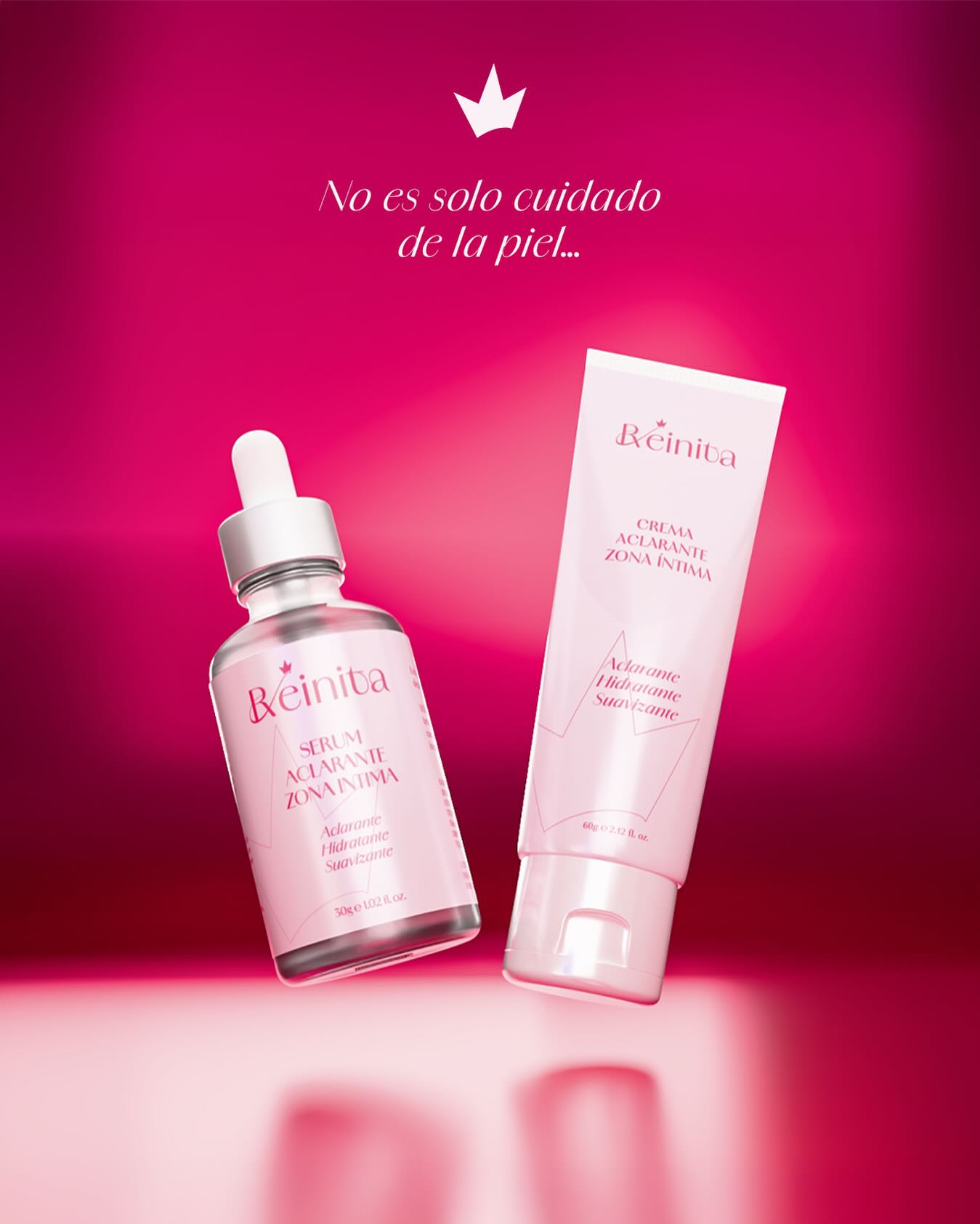 👑 Estamos orgullosos de lanzar la crema y el sérum aclarante para la zona íntima Reinita — ¡la combinación perfecta para tu rutina de cuidado íntimo!
Hemos elegido cada ingrediente cuidadosamente, ingrediente por ingrediente, para garantizar resultados reales y visibles porque en Reinita, los resultados son lo primero.
Siéntete segura. Siéntete radiante. Sé la reina que realmente eres — con Reinita. ✨💖
#Reinita #ComboAclarante #CuidadoÍntimo #SéLaReina